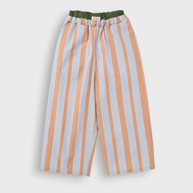 STRIPED BROADCLOTH BABY LONG PANTS (90CM)