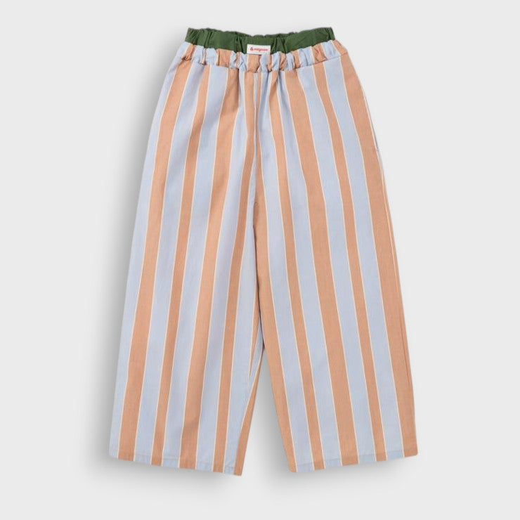 STRIPED BROADCLOTH BABY LONG PANTS (90CM)
