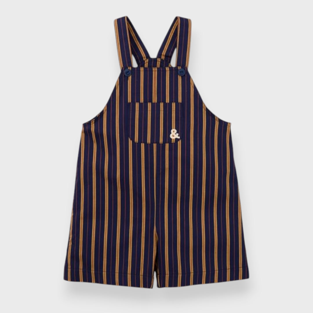 SUBTLE STRIPE LOGO KIDS SALOPETTE (100-120CM)