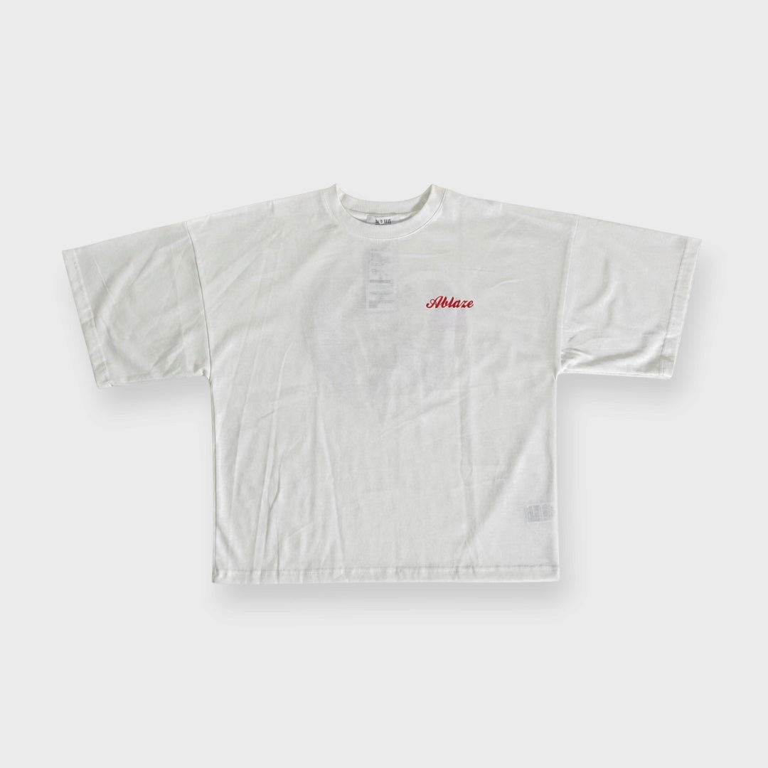 WOMEN'S HEART-LOGO SHORT-SLEEVE T-SHIRT