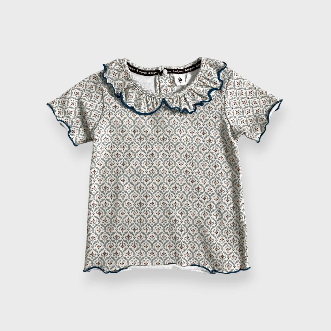 KIDS  ALL-OVER PRINT SHORT-SLEEVE TOP (100-120CM)