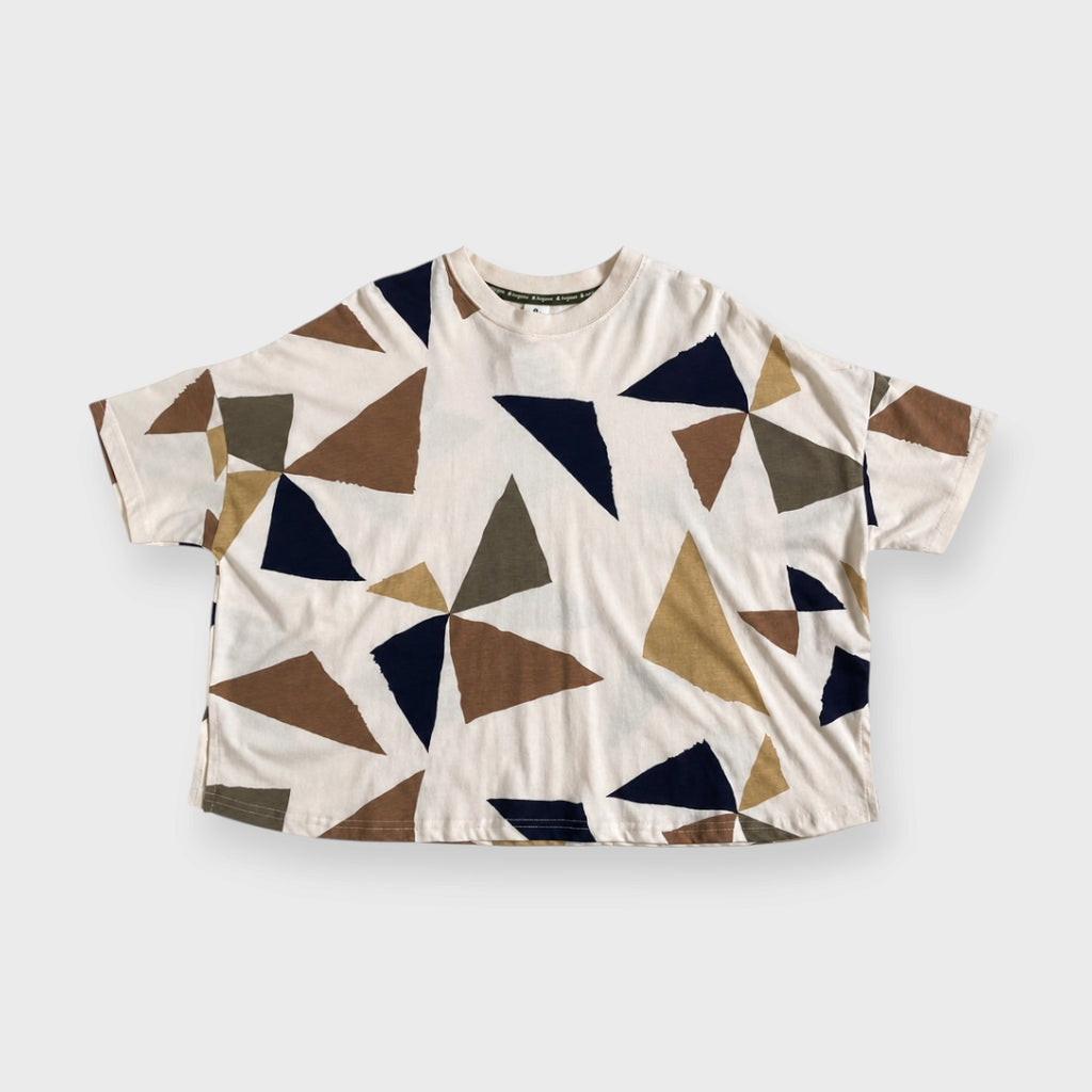 KIDS  ALL-OVER PRINT COTTON SHORT-SLEEVE T-SHIRT (100-120CM)