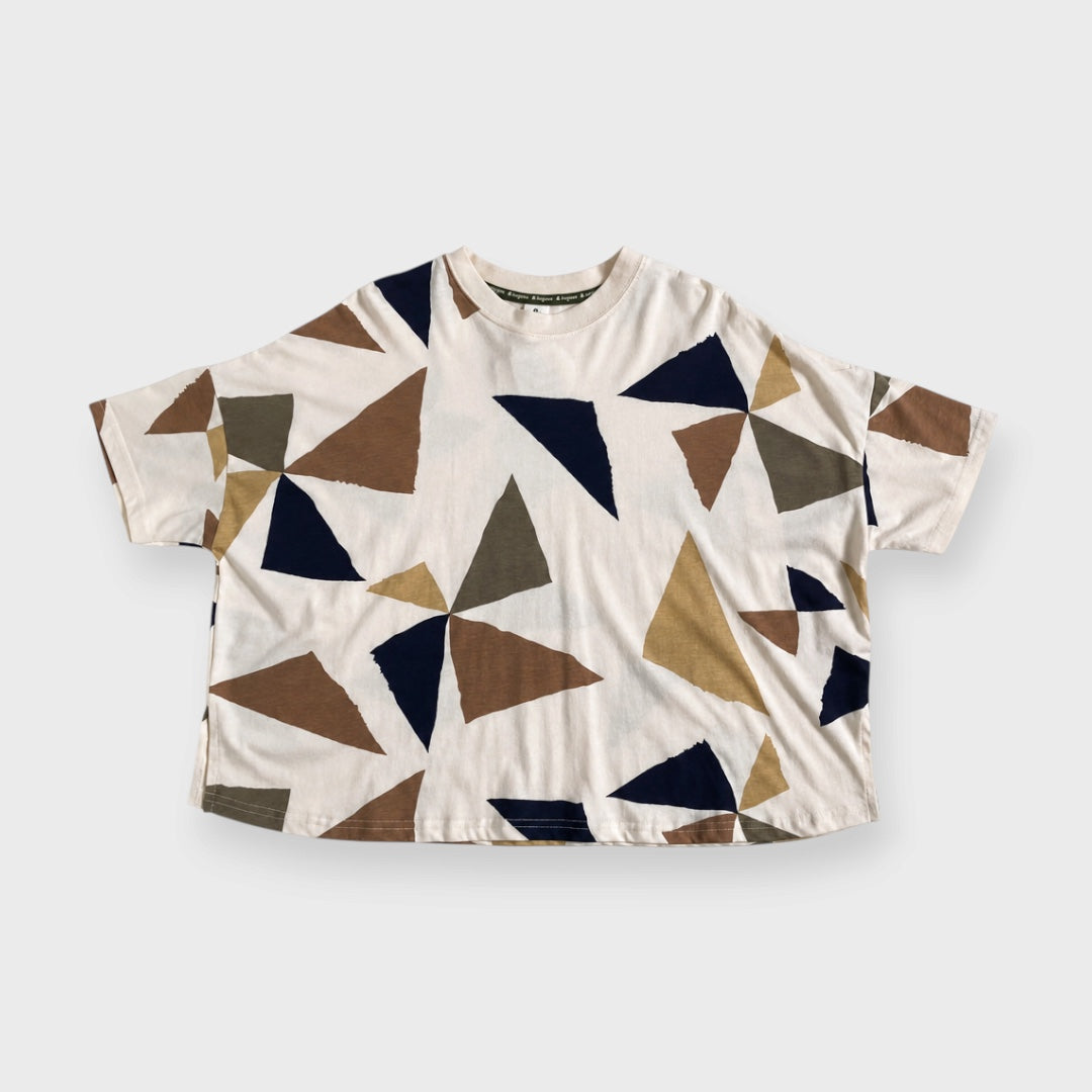 KIDS  ALL-OVER PRINT COTTON SHORT-SLEEVE T-SHIRT (100-120CM)