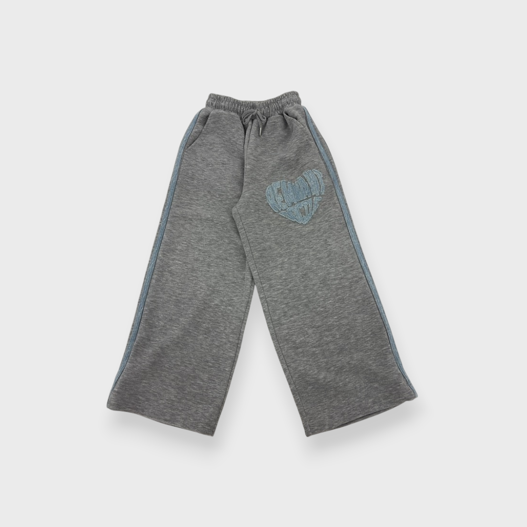 KIDS LONG PANTS LIGHT GRAY / MEDIUM GRAY (140-150CM)