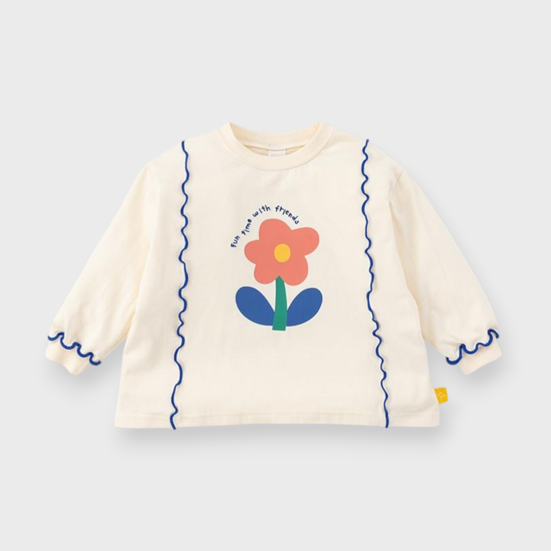 KIDS BABY T-SHIRT MEDIUM WHITE (90CM)