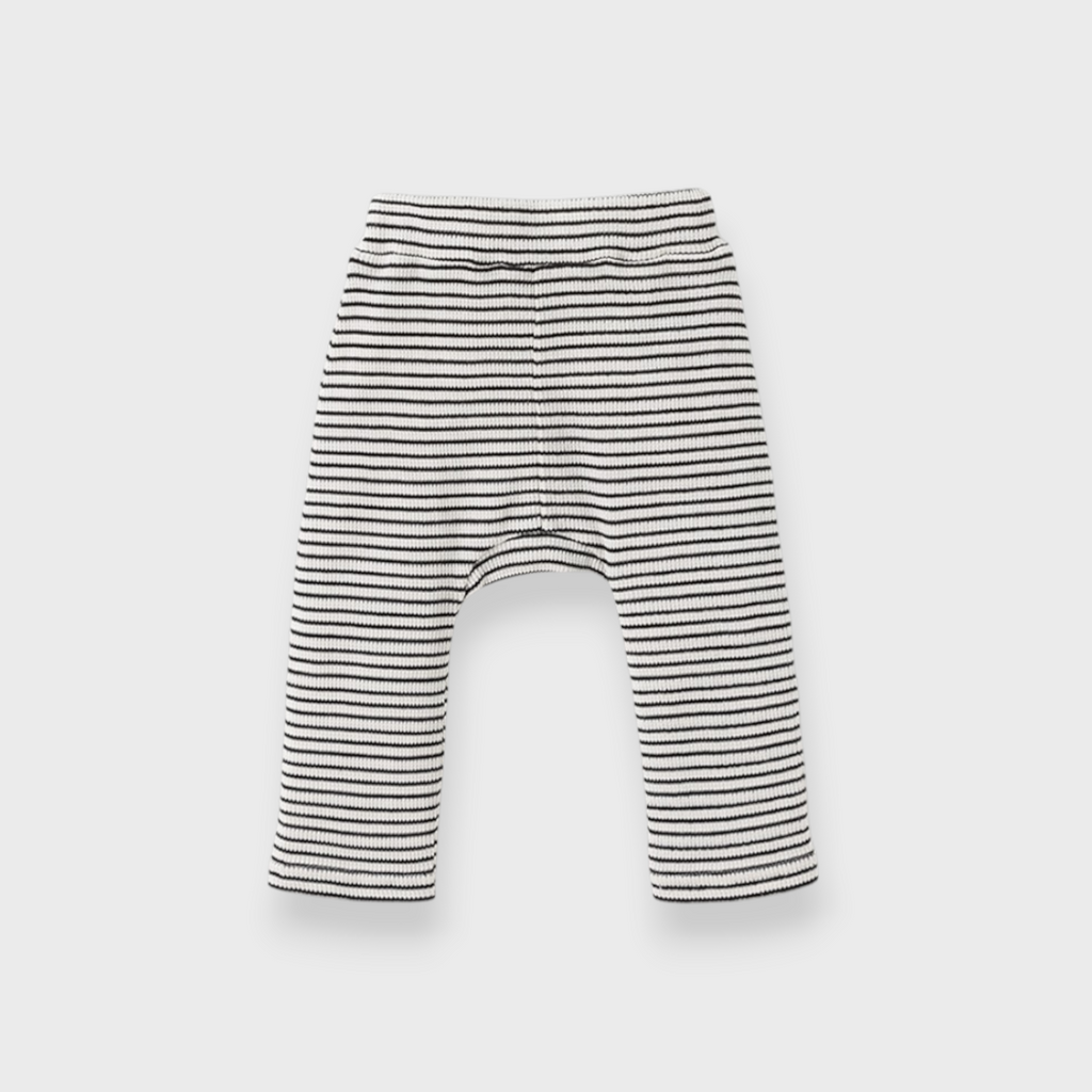 KIDS WAFFLE BABY SALOPETTE MEDIUM BLACK / MEDIUM NAVY (90CM)