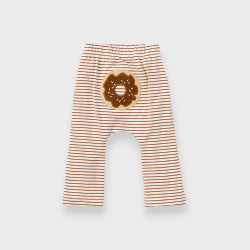 KIDS BABY PANTS MEDIUM BROWN (90CM)