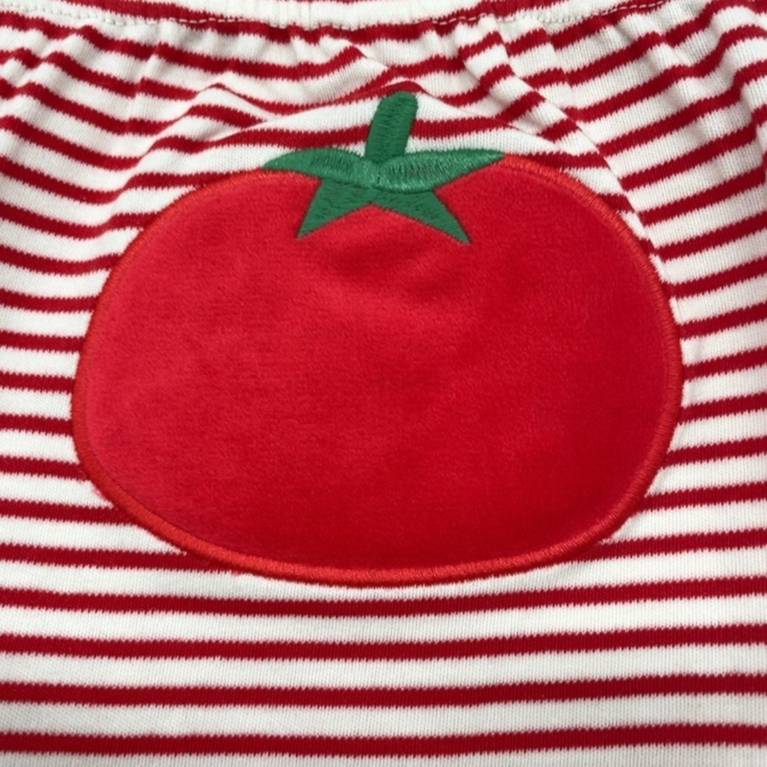 KIDS BABY PANTS MEDIUM RED (90CM)