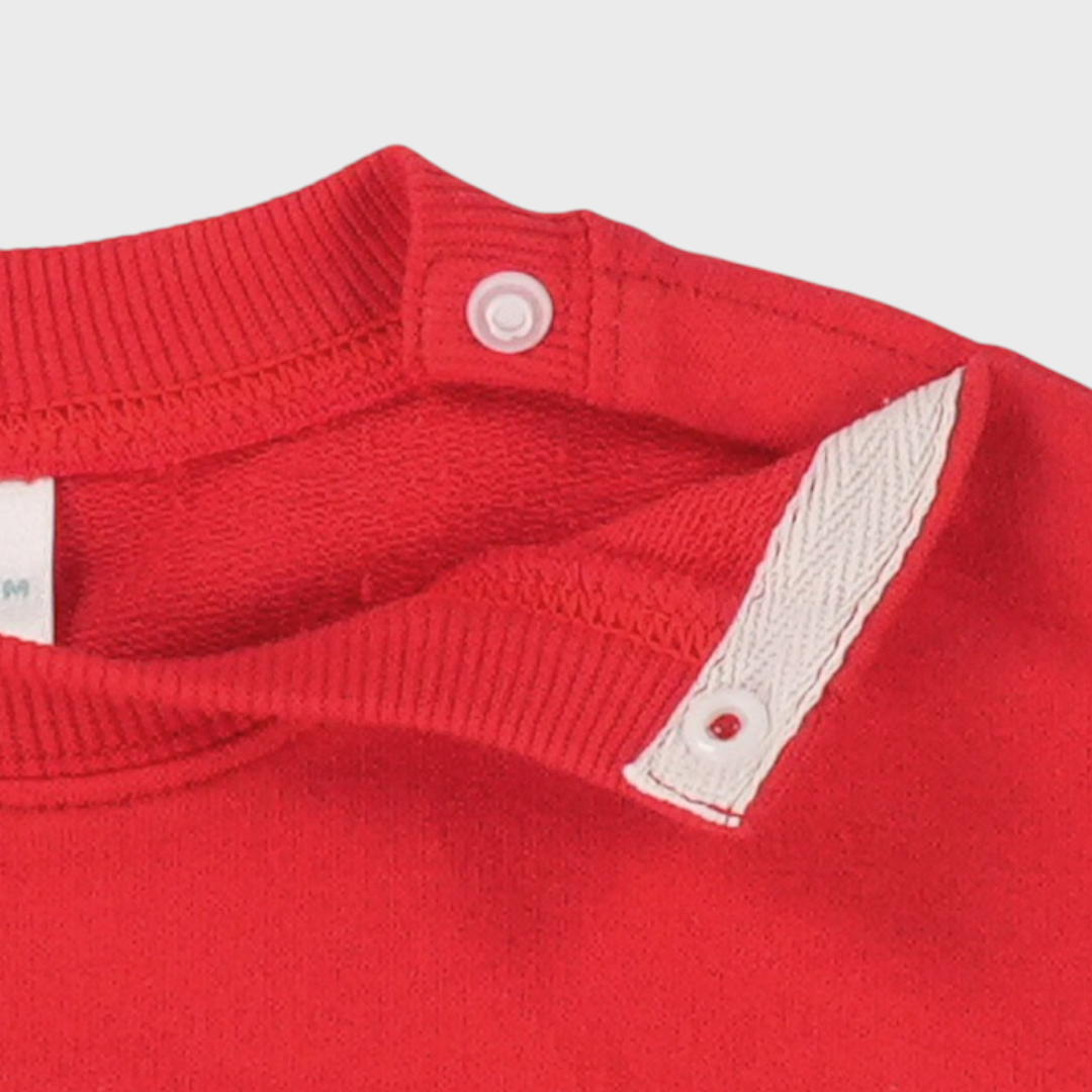 KIDS BABY OUTERWEAR MEDIUM RED (90CM)