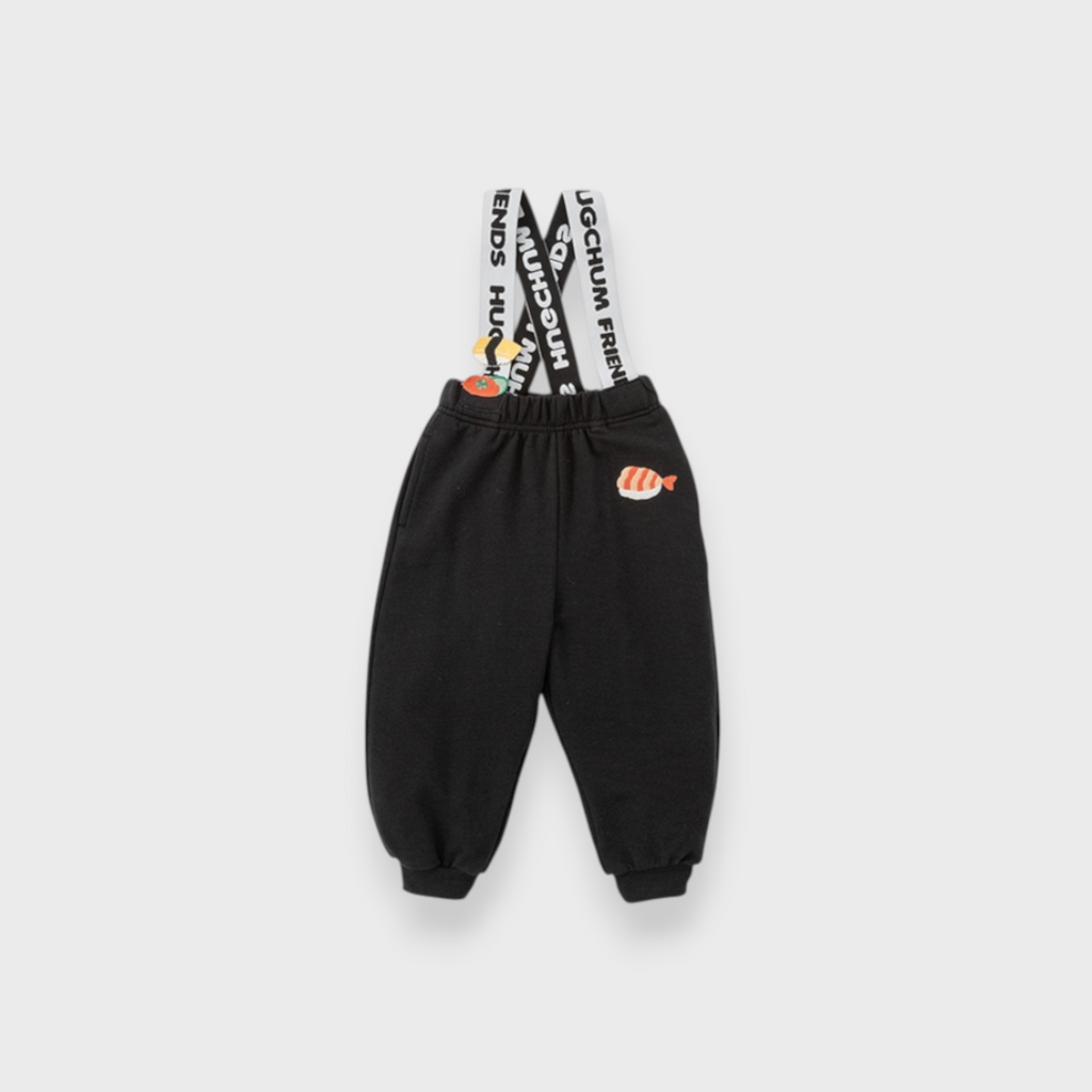 KIDS BABY PANTS MEDIUM BLACK (90CM)