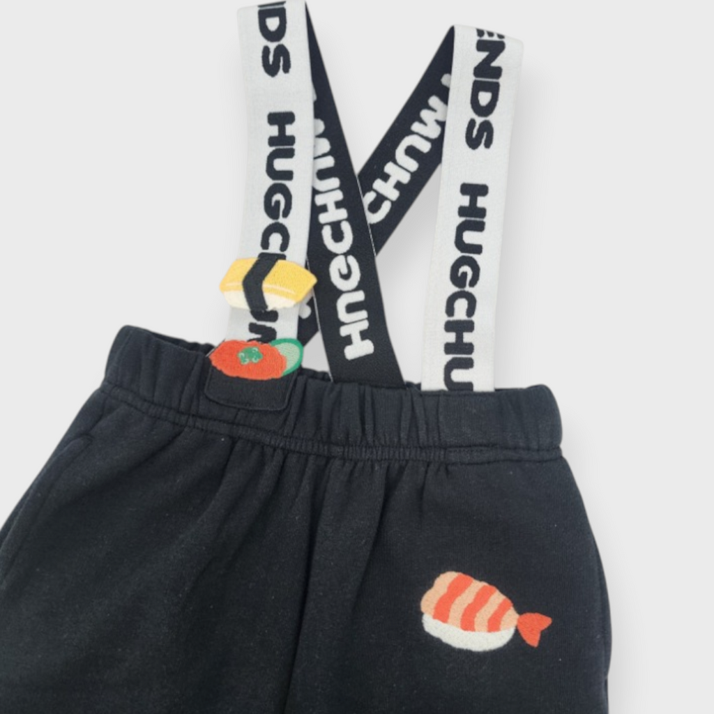 KIDS BABY PANTS MEDIUM BLACK (90CM)