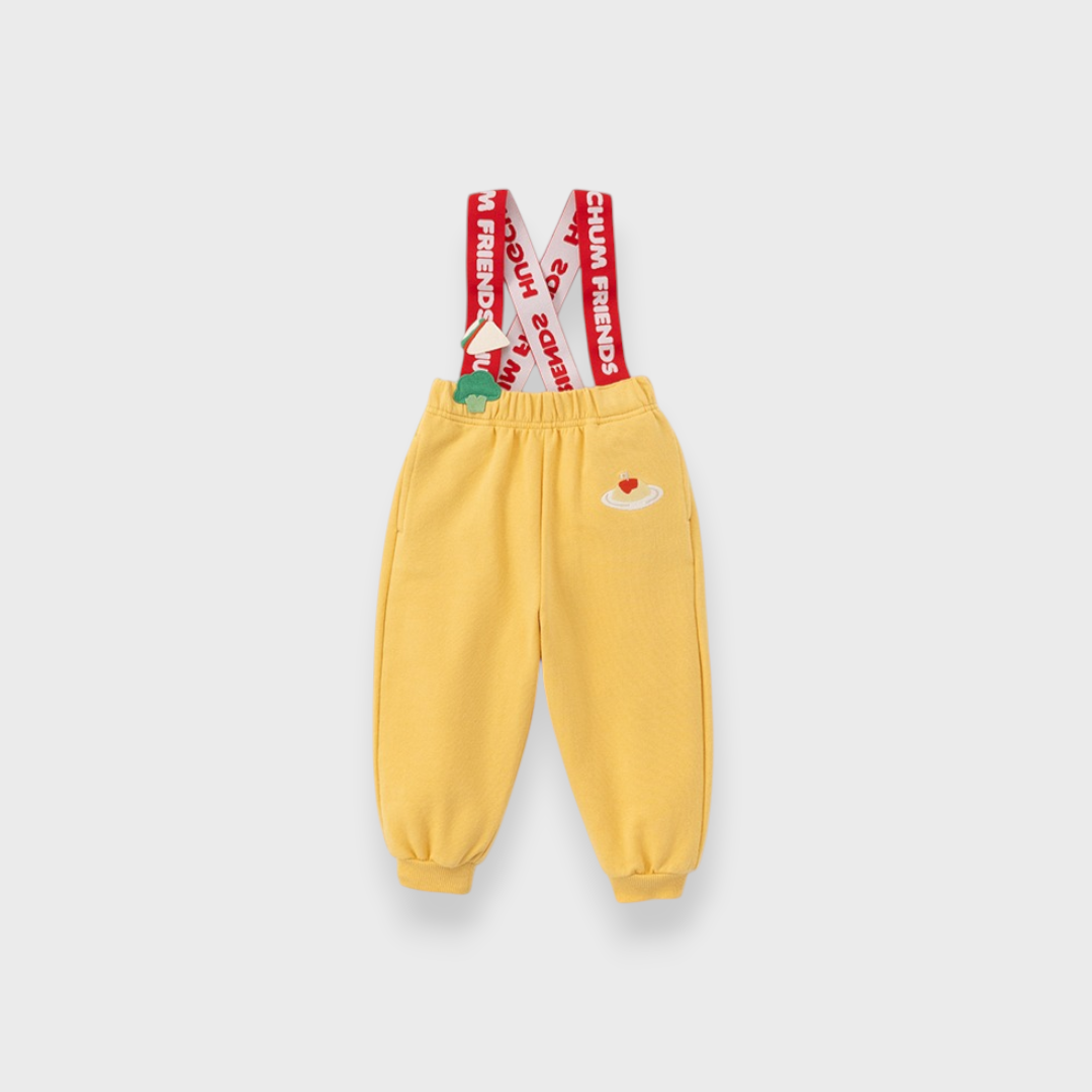 KIDS BABY PANTS MEDIUM YELLOW (90CM)