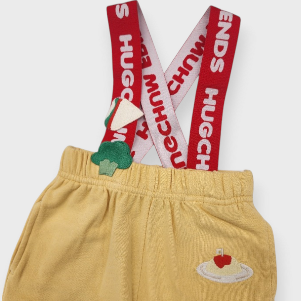KIDS BABY PANTS MEDIUM YELLOW (90CM)