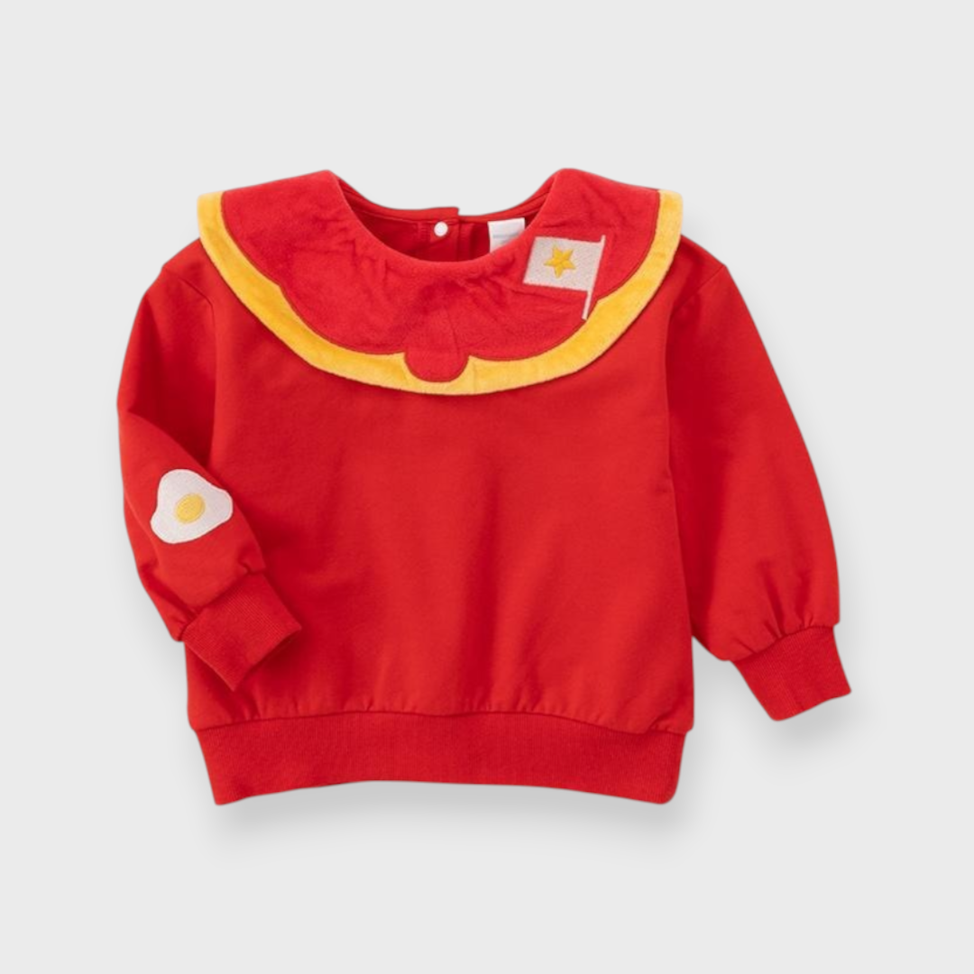 KIDS BABY OUTERWEAR MEDIUM RED (90CM)