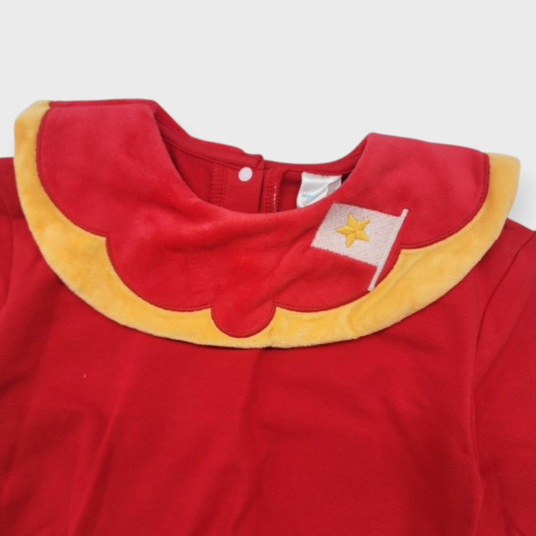 KIDS BABY OUTERWEAR MEDIUM RED (90CM)