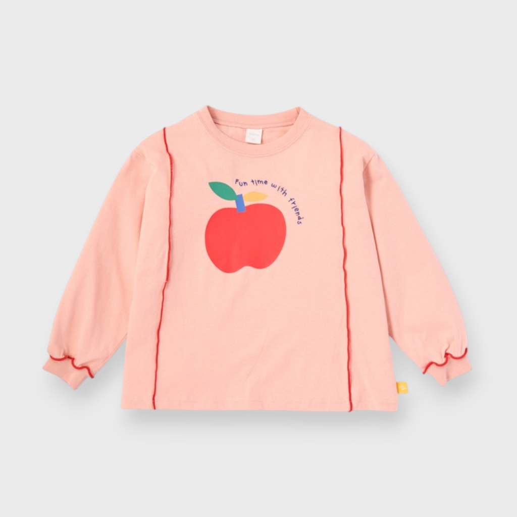 KIDS T-SHIRT MEDIUM PEACH (100-120CM)