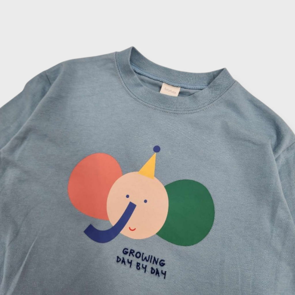 KIDS T-SHIRT MEDIUM LIGHT BLUE (100-120CM)