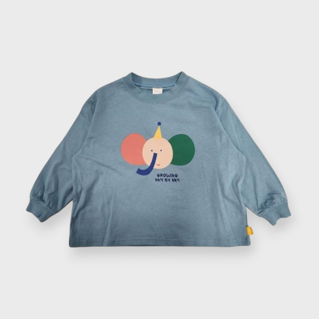KIDS T-SHIRT MEDIUM LIGHT BLUE (100-120CM)