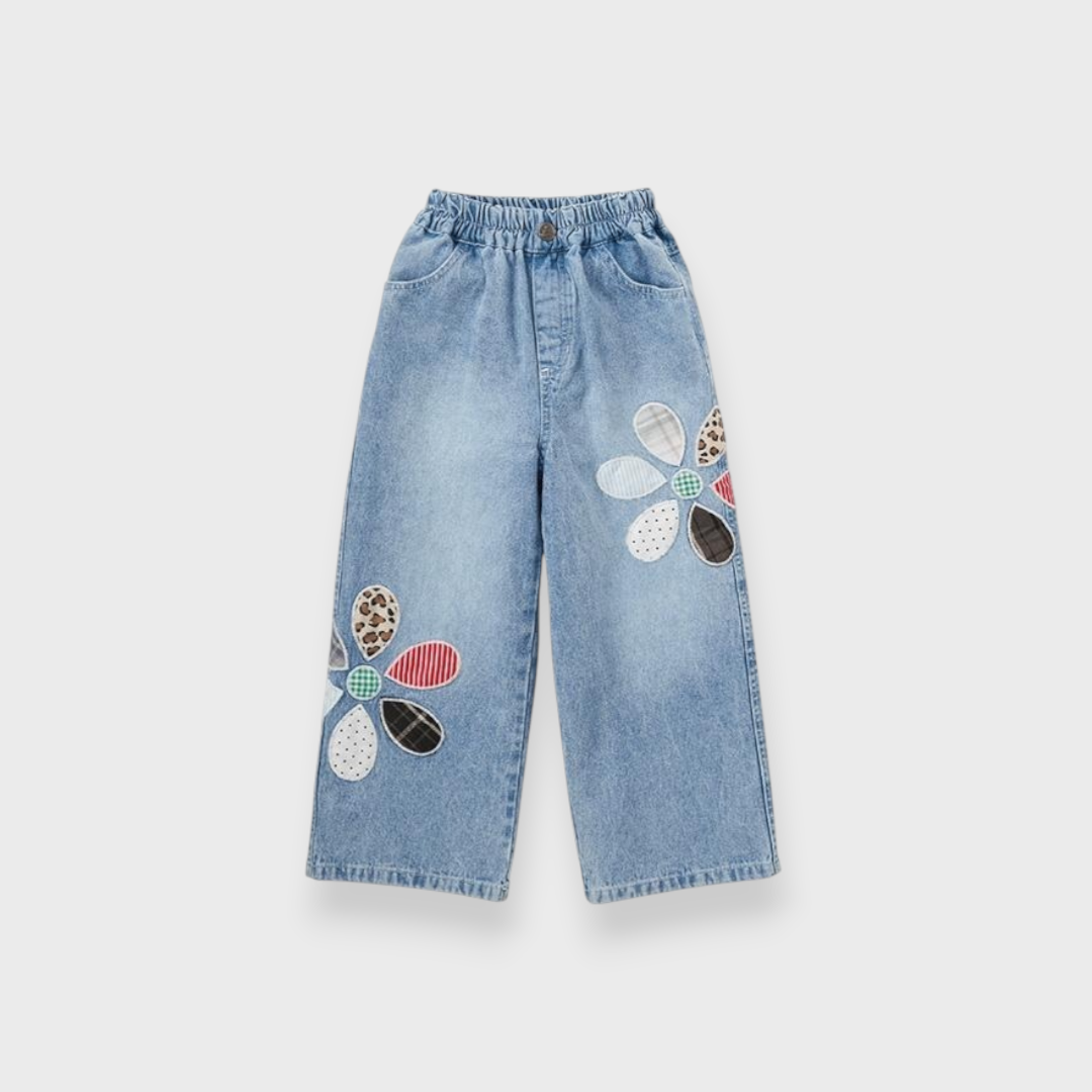 KIDS PANTS MEDIUM LIGHT BLUE (100-120CM)