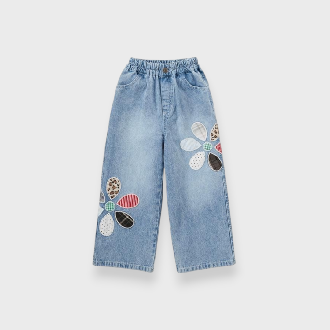 KIDS PANTS MEDIUM LIGHT BLUE (100-120CM)