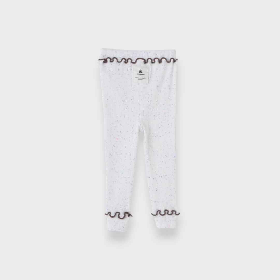 KIDS LEGGINGS WHITE / GRAY / PEACH / NAVY
