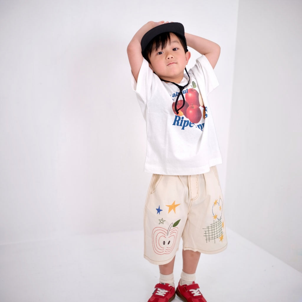 KIDS APPLE SHORTS (130CM)